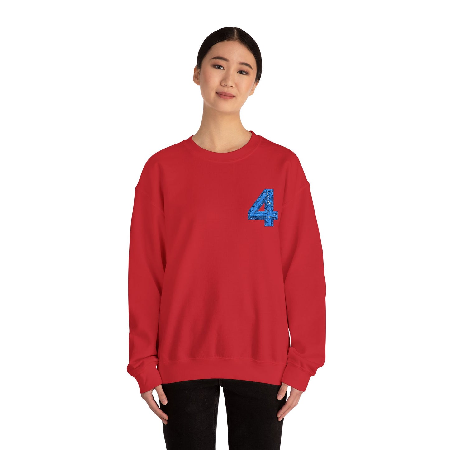 Diamond Four Sweater Sparkling Unisex Heavy Blend™ Crewneck Sweatshirt