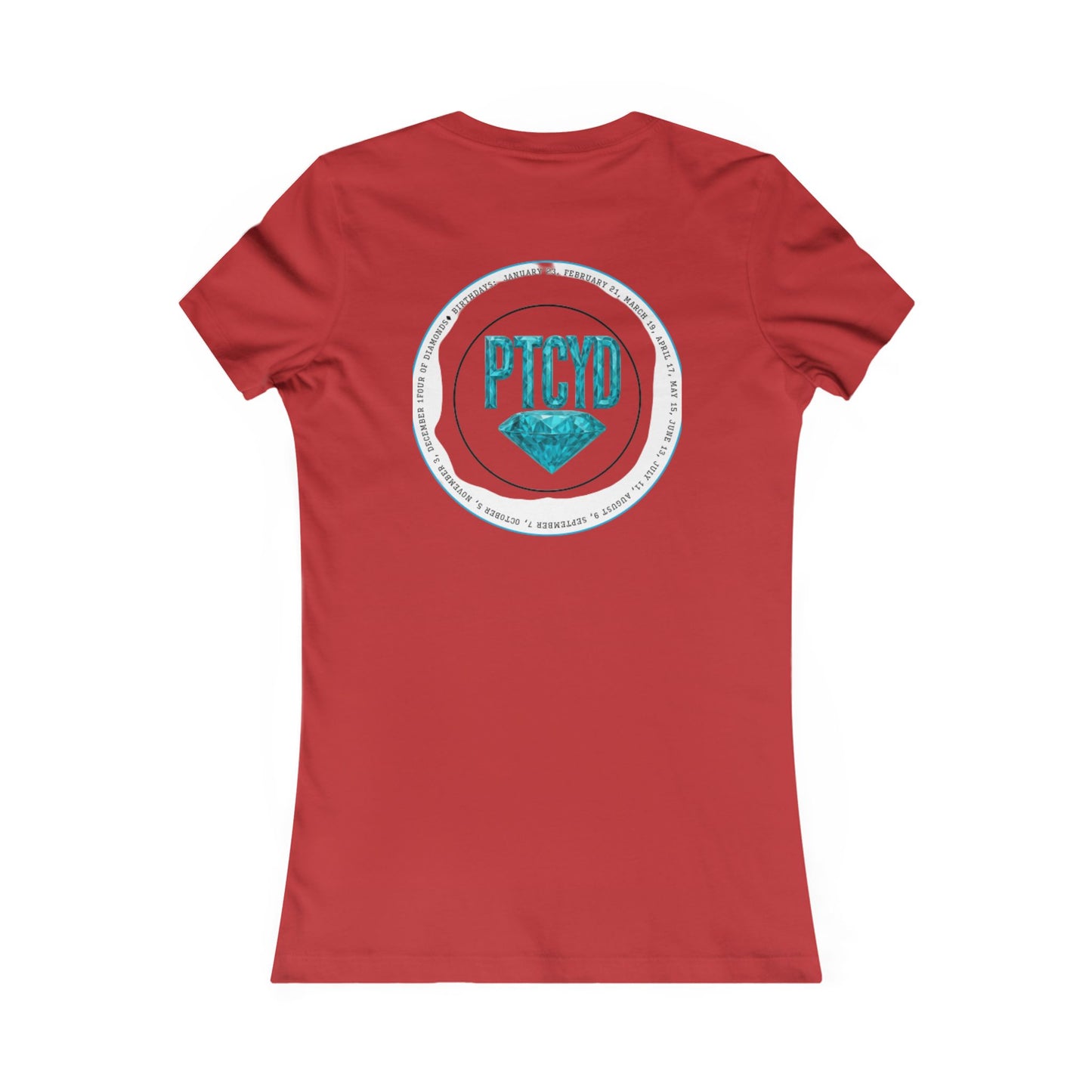 Diamond Four Nothing is Given Taurus Women's Favorite Tee - Heart & Diamond Design