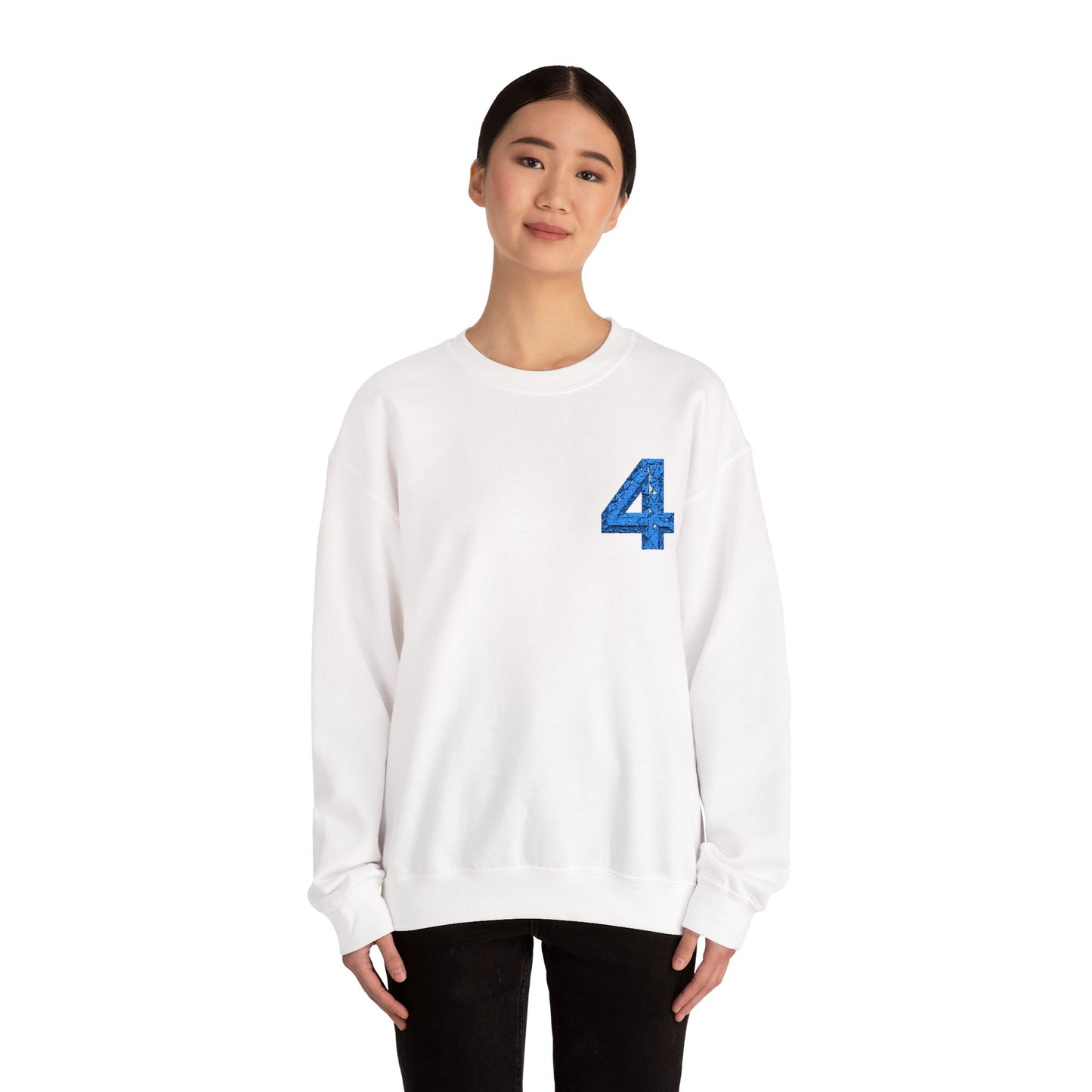 Diamond Four Sweater Sparkling Unisex Heavy Blend™ Crewneck Sweatshirt