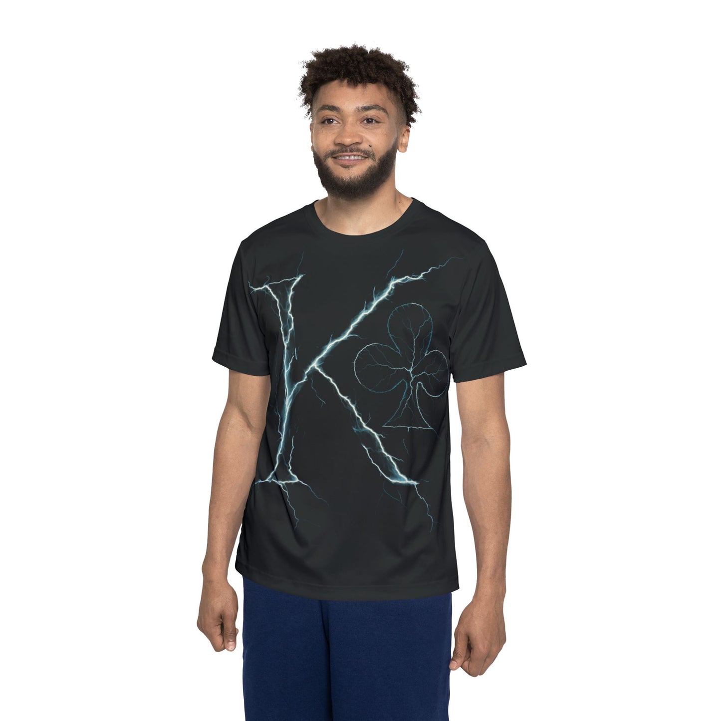 Sports Jersey - Thunder King Design, Cool Gaming Apparel, Unisex Athletic Tee, Perfect for Sports Events, Gaming Nights, Gifts for Him