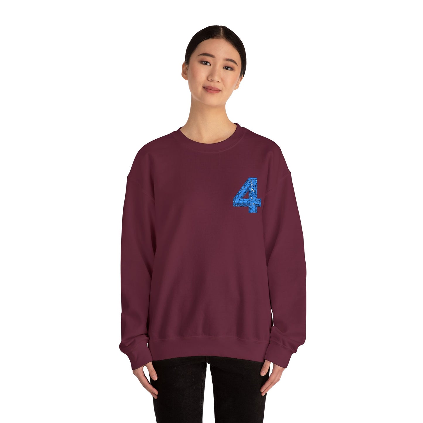 Diamond Four Sweater Sparkling Unisex Heavy Blend™ Crewneck Sweatshirt