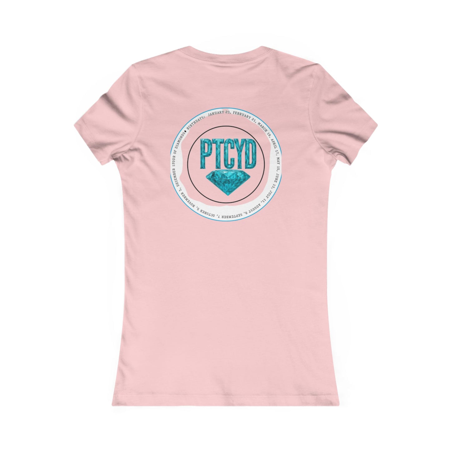 Diamond Four Nothing is Given Kat Taurus Women's Favorite Tee - Heart & Diamond Design
