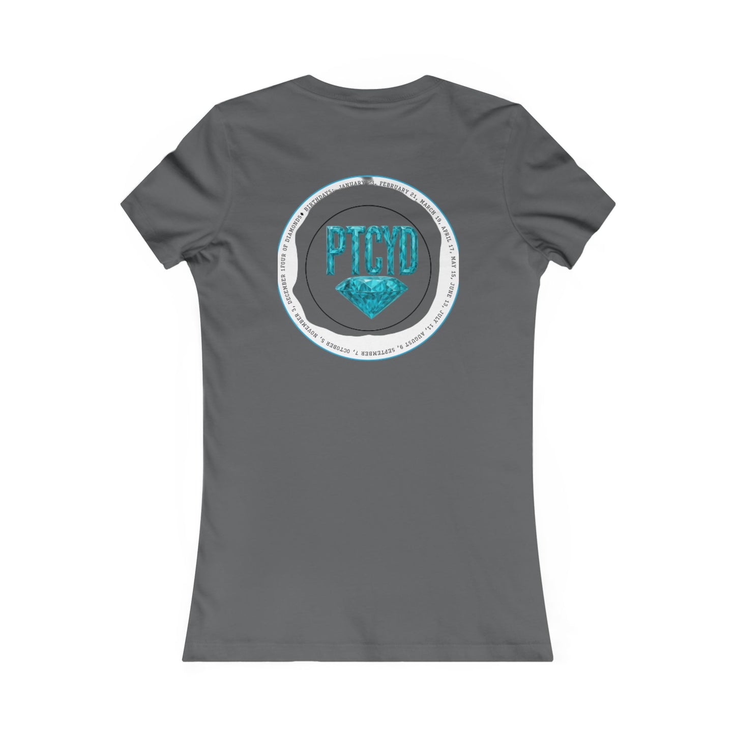 Diamond Four Nothing is Given Kat Taurus Women's Favorite Tee - Heart & Diamond Design