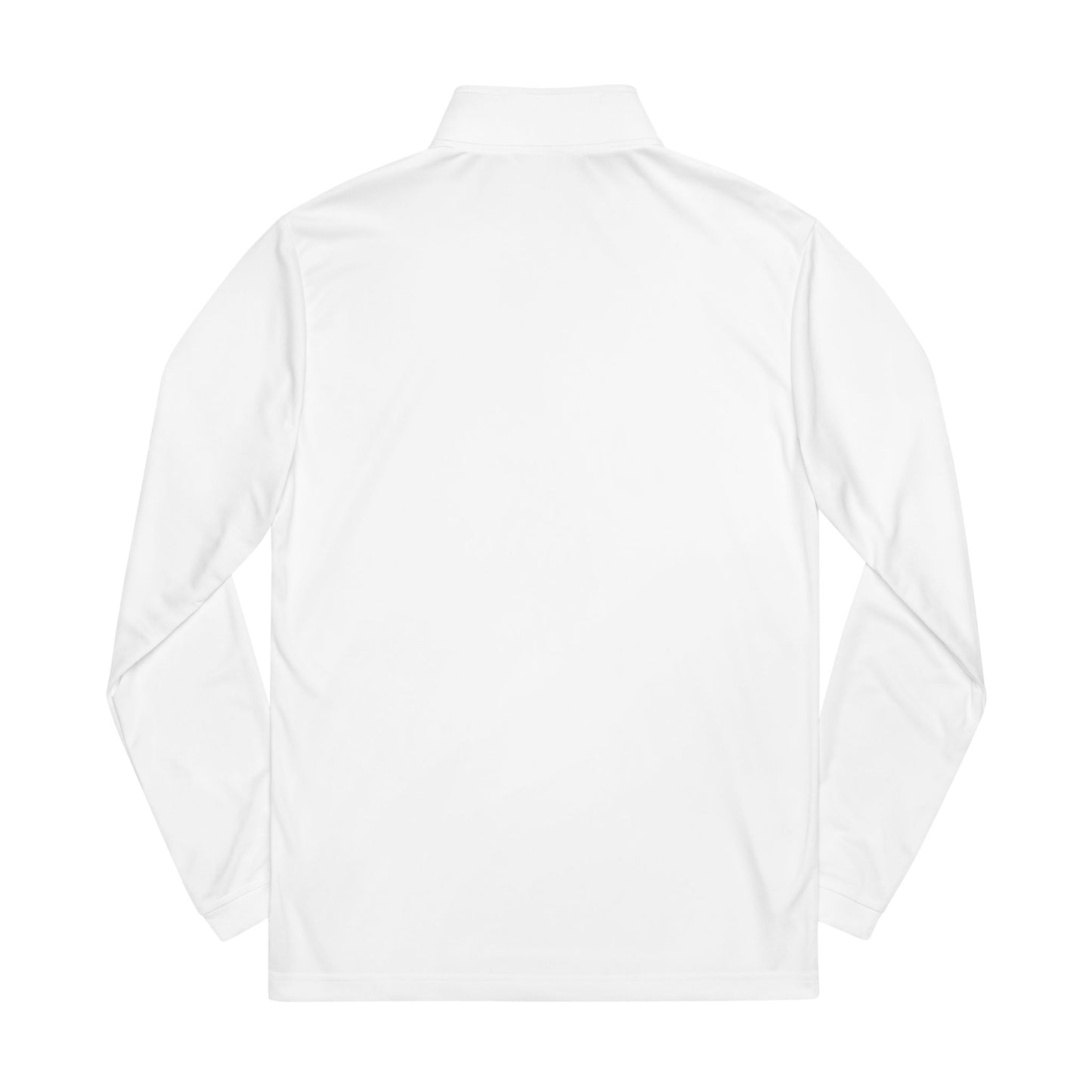 Spade Ace White - adidas® Quarter-Zip Pullover (Embroidery)