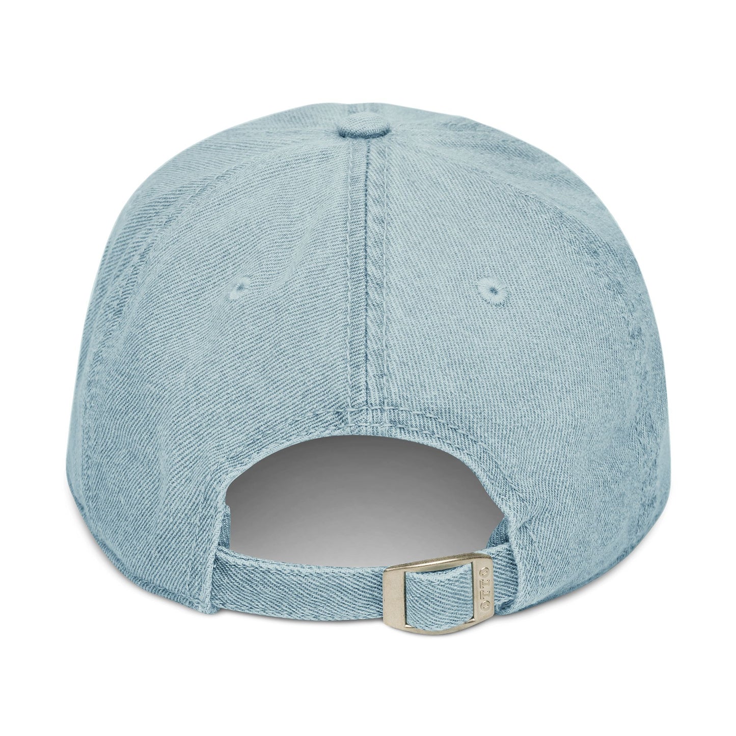 Diamond Embroidered Denim Cap - PTCYD Graphic Baseball Hat for Casual Style
