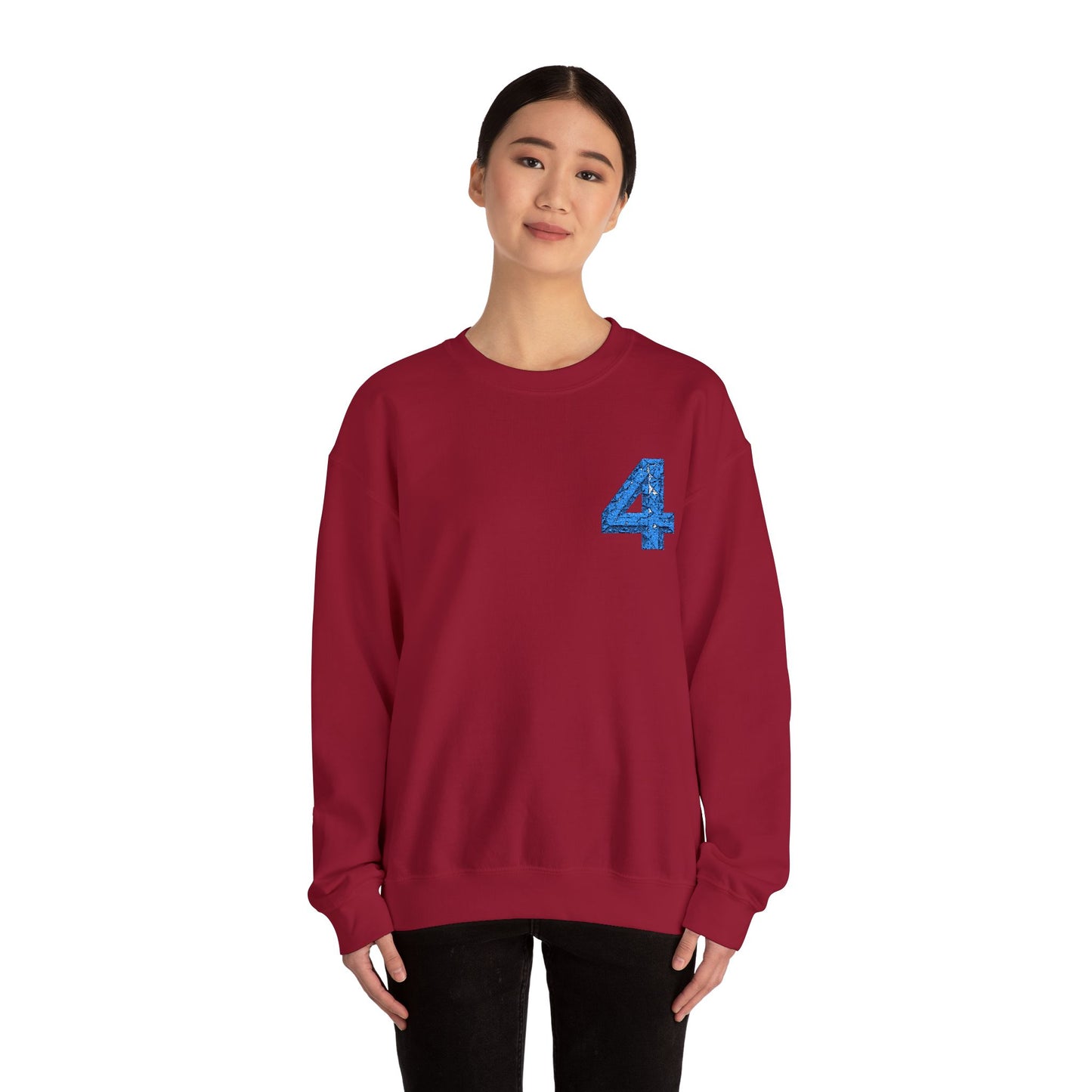Diamond Four Sweater Sparkling  Unisex Heavy Blend™ Crewneck Sweatshirt