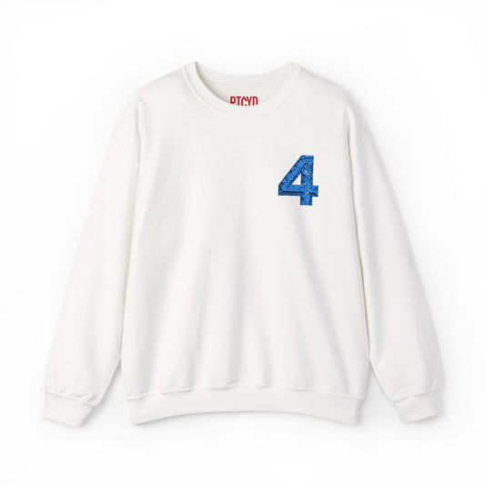 Diamond Four Sweater Sparkling  Unisex Heavy Blend™ Crewneck Sweatshirt