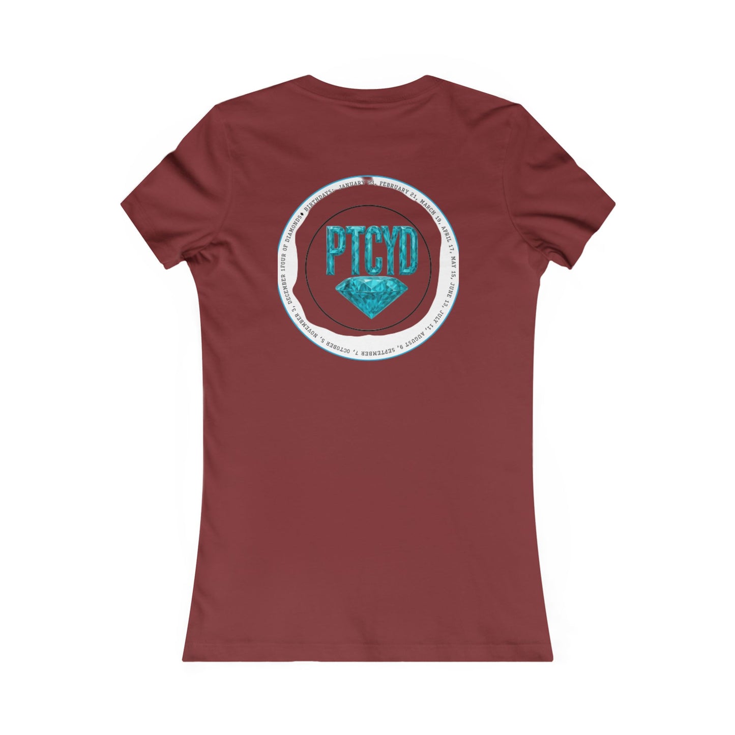 Diamond Four Nothing is Given Taurus Women's Favorite Tee - Heart & Diamond Design