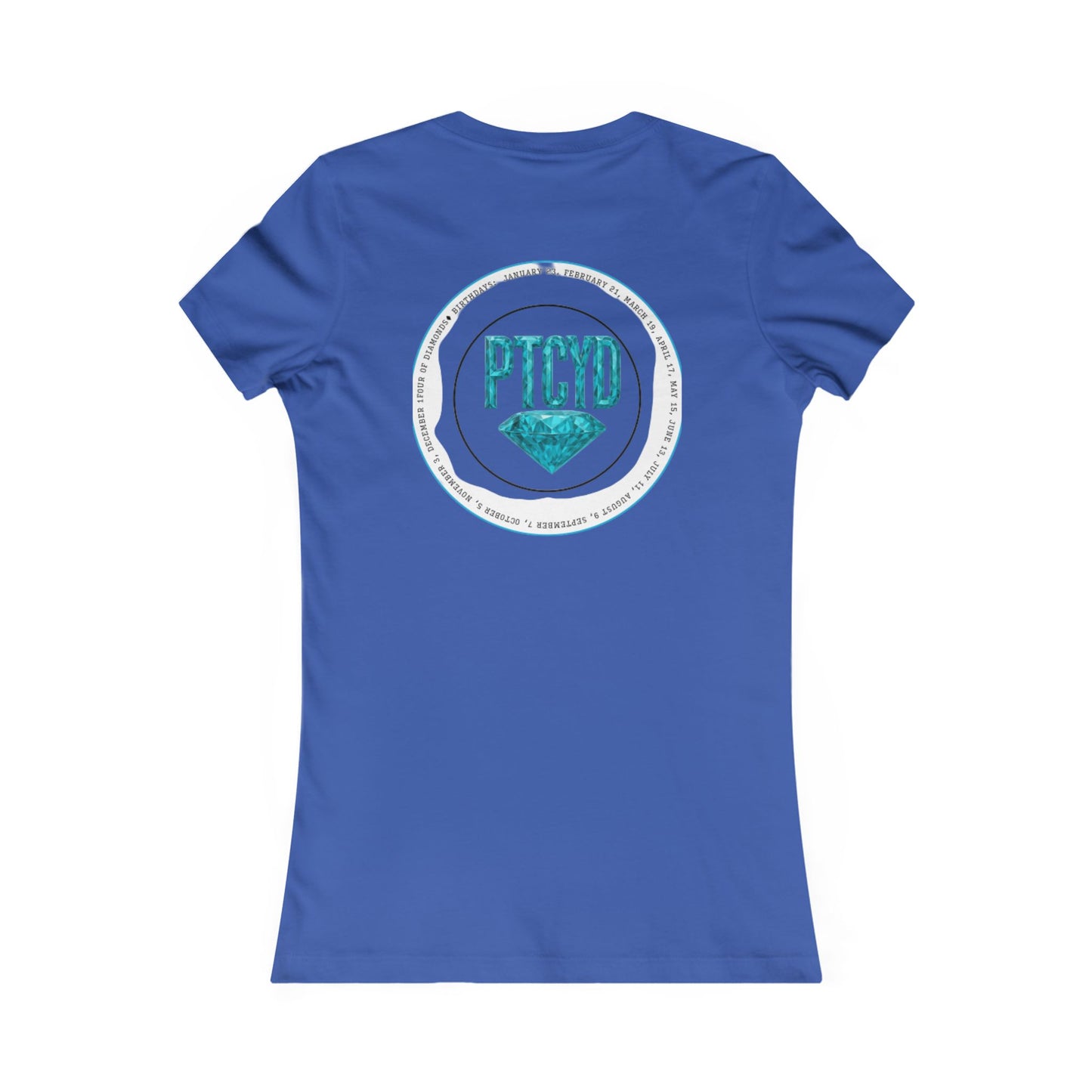 Diamond Four Nothing is Given Taurus Women's Favorite Tee - Heart & Diamond Design