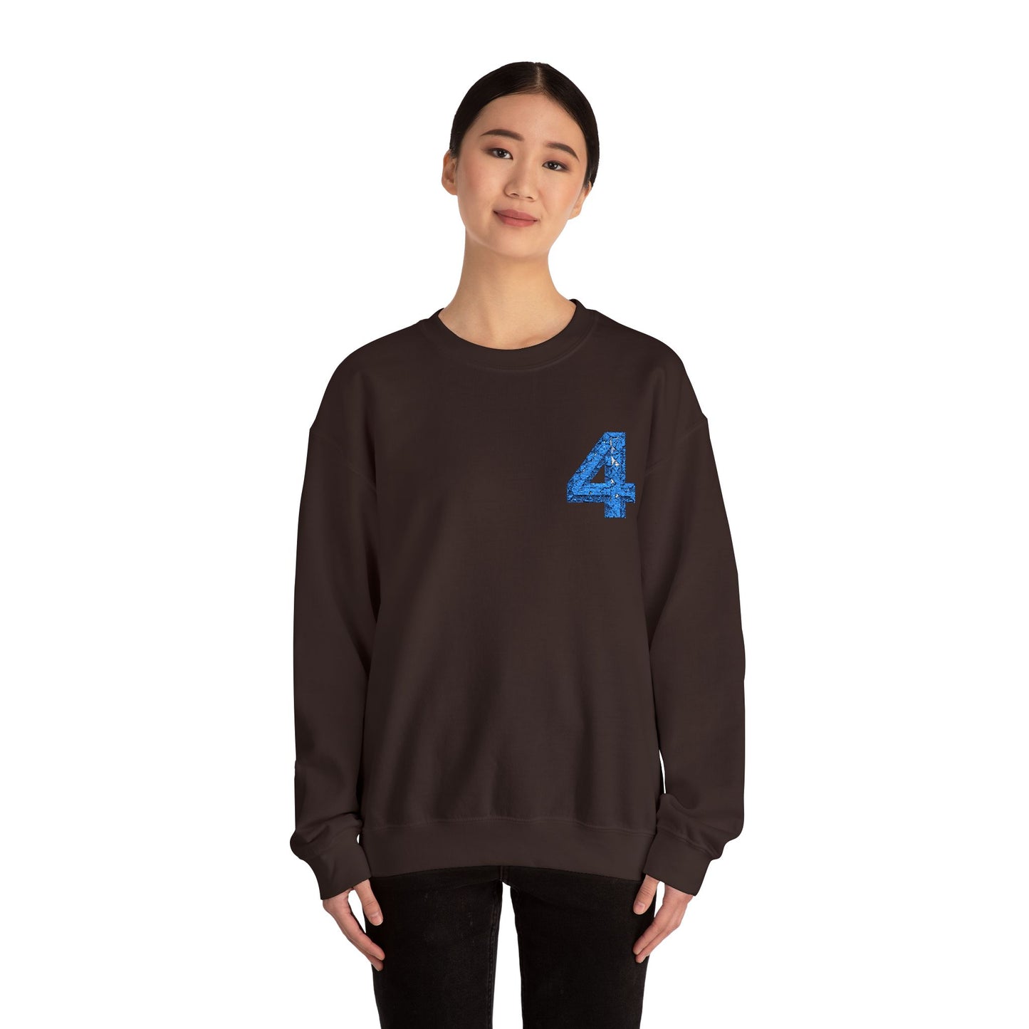 Diamond Four Sweater Sparkling  Unisex Heavy Blend™ Crewneck Sweatshirt
