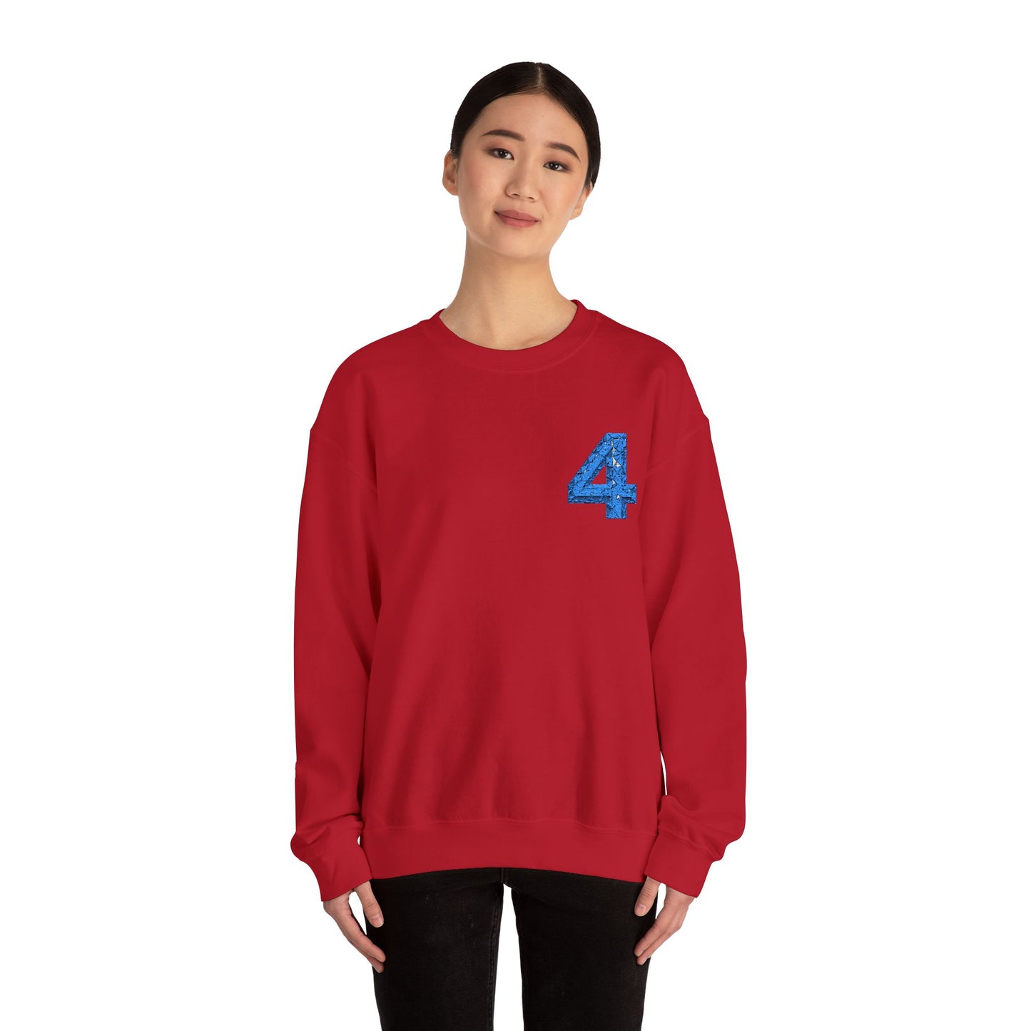 Diamond Four Sweater Sparkling  Unisex Heavy Blend™ Crewneck Sweatshirt