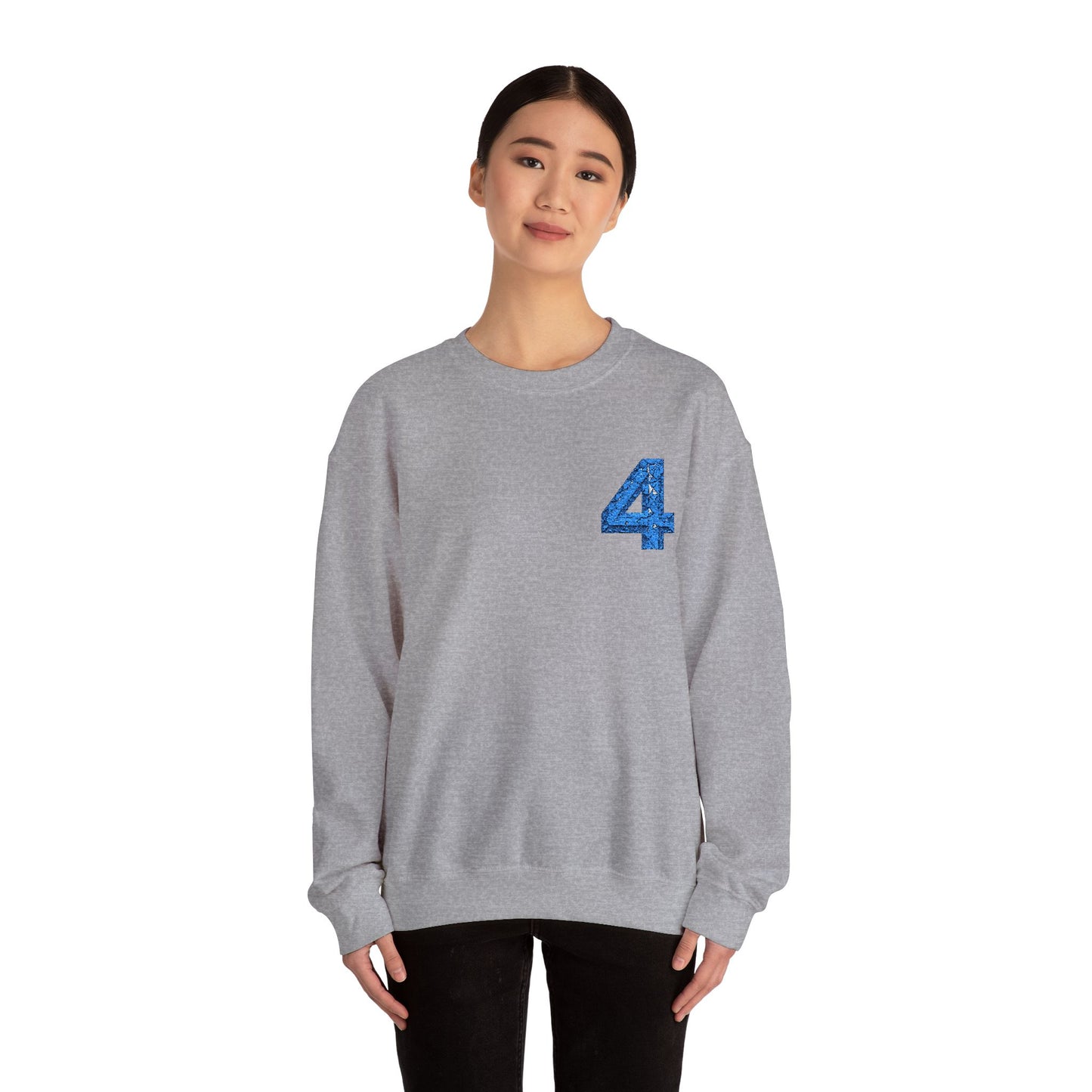 Diamond Four Sweater Sparkling  Unisex Heavy Blend™ Crewneck Sweatshirt
