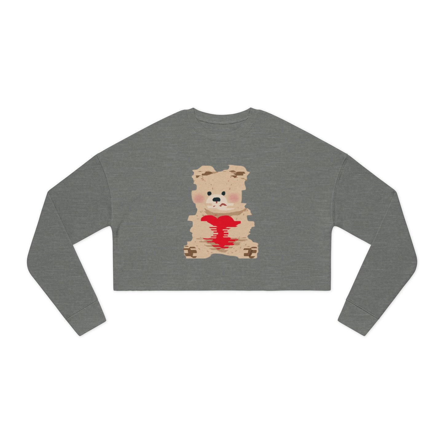 Cozy Cropped Sweatshirt with Cute Bear and Jack Design, Soft Sweatshirt, Trendy Casual Wear, Perfect for Gifts, Birthday or Holiday [...]