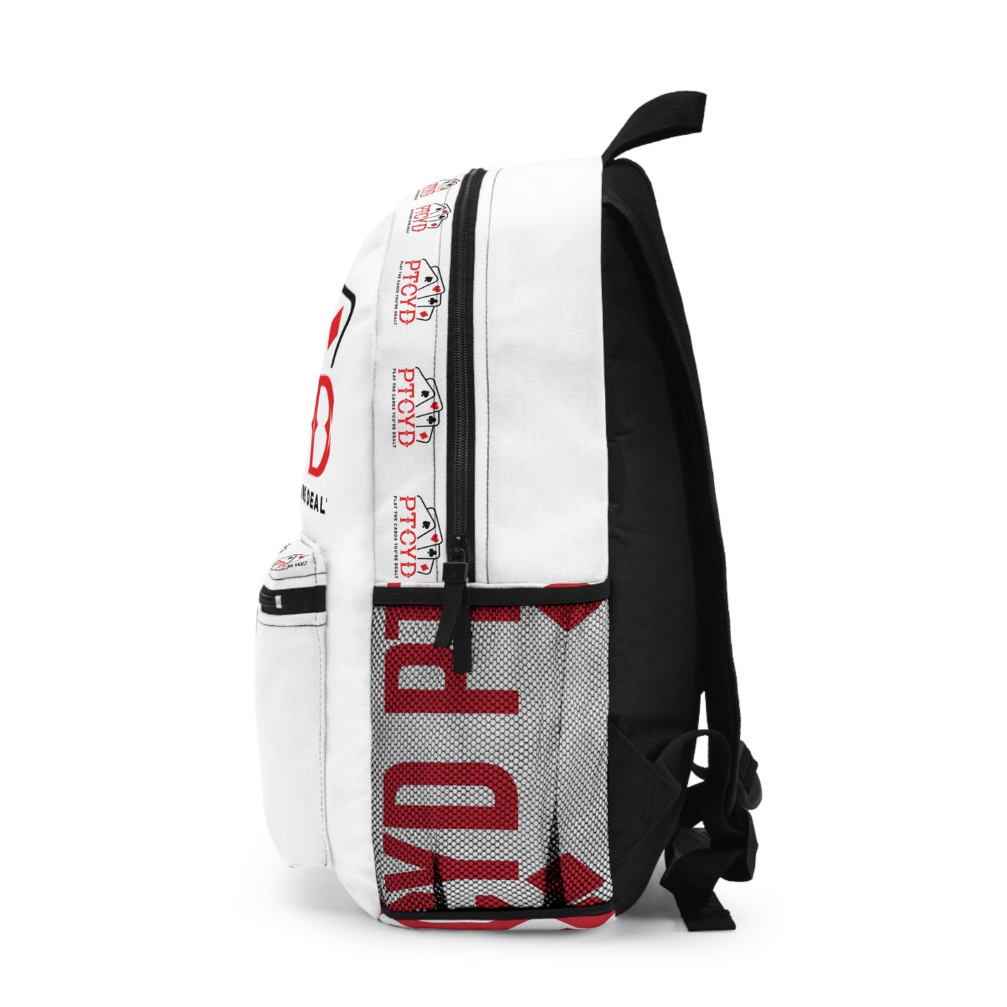 Card Game Backpack - Play the Cards You're Dealt, Gaming Bag, Gifts for Gamers, Fun School Backpack, Casual Tote
