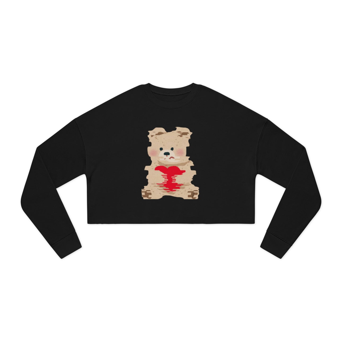Cozy Cropped Sweatshirt with Cute Bear and Jack Design, Soft Sweatshirt, Trendy Casual Wear, Perfect for Gifts, Birthday or Holiday [...]