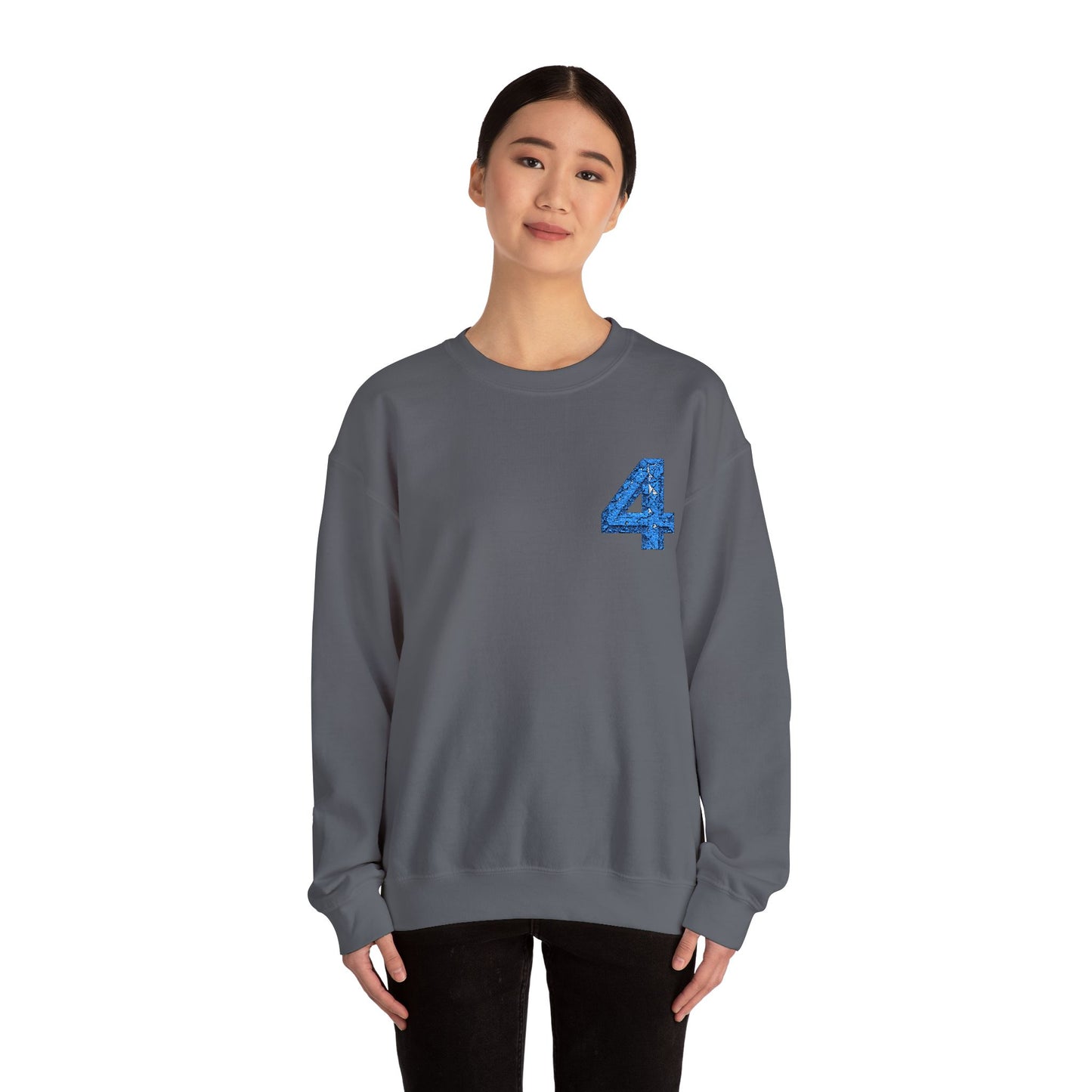 Diamond Four Sweater Sparkling  Unisex Heavy Blend™ Crewneck Sweatshirt