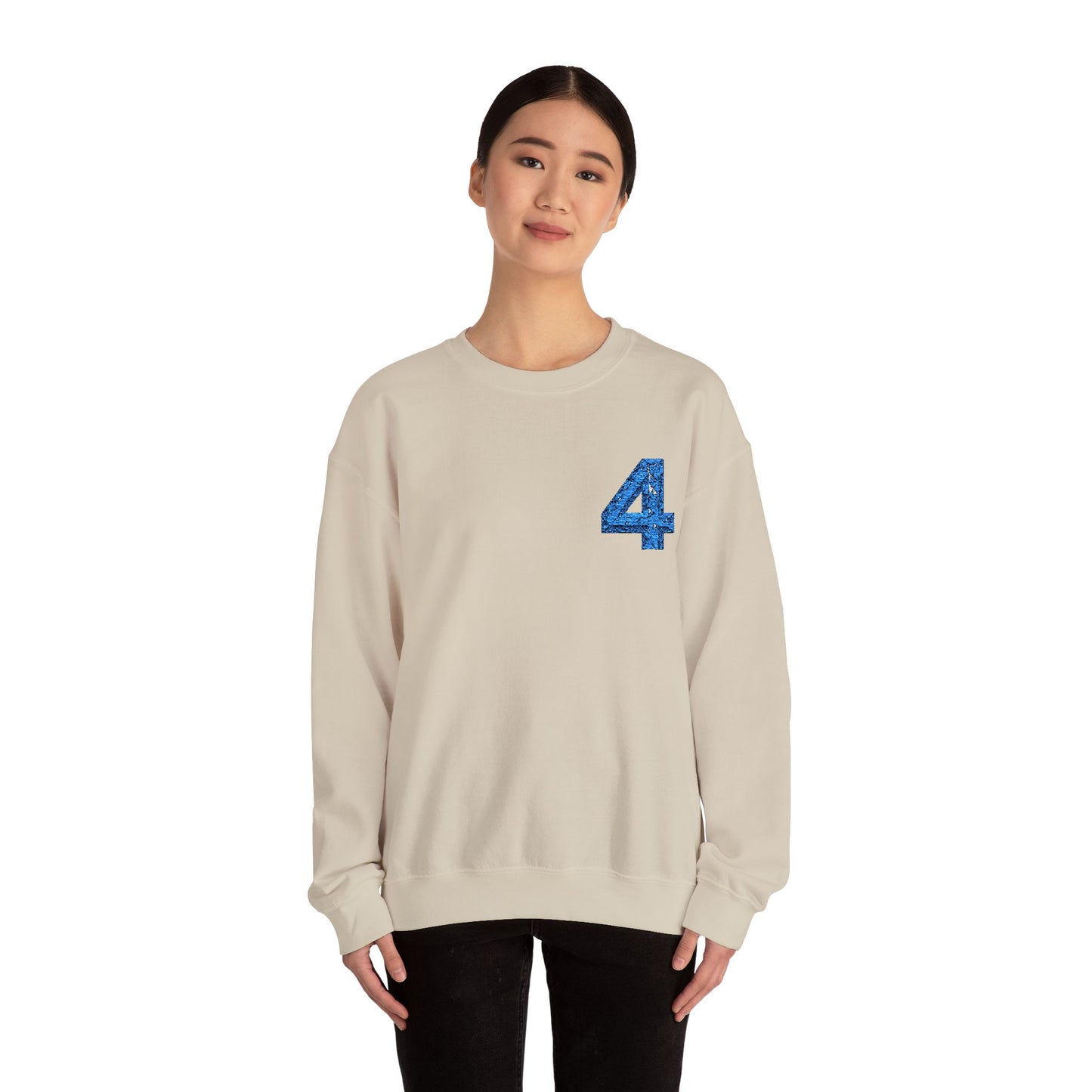 Diamond Four Sweater Sparkling  Unisex Heavy Blend™ Crewneck Sweatshirt
